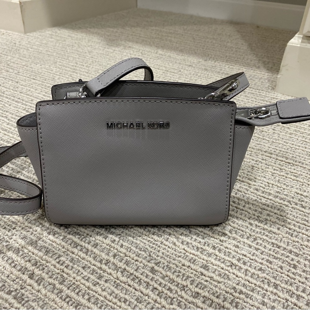 Michael Kors Grey Crossbody